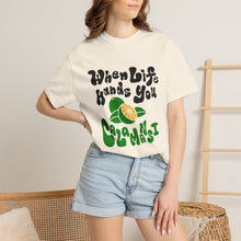 Load image into Gallery viewer, T-Shirt — "When Life Hands You Calamansi" Retro Citrus Graphic Tee