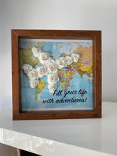 Load image into Gallery viewer, Adventure Paper Flower Shadowbox
