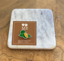 Load image into Gallery viewer, Calamansi Enamel Pin
