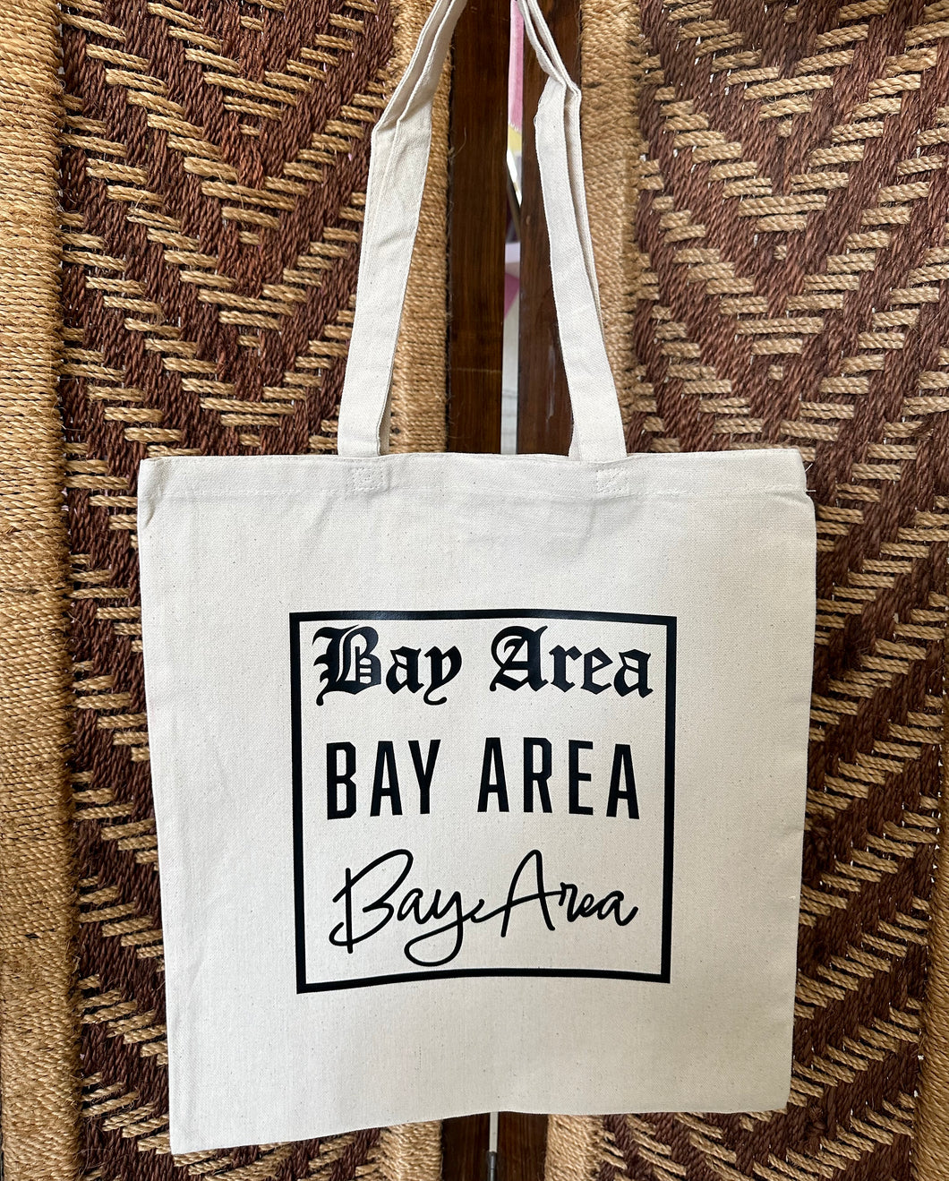 Bay Bay Bay Tote Bag - Beige