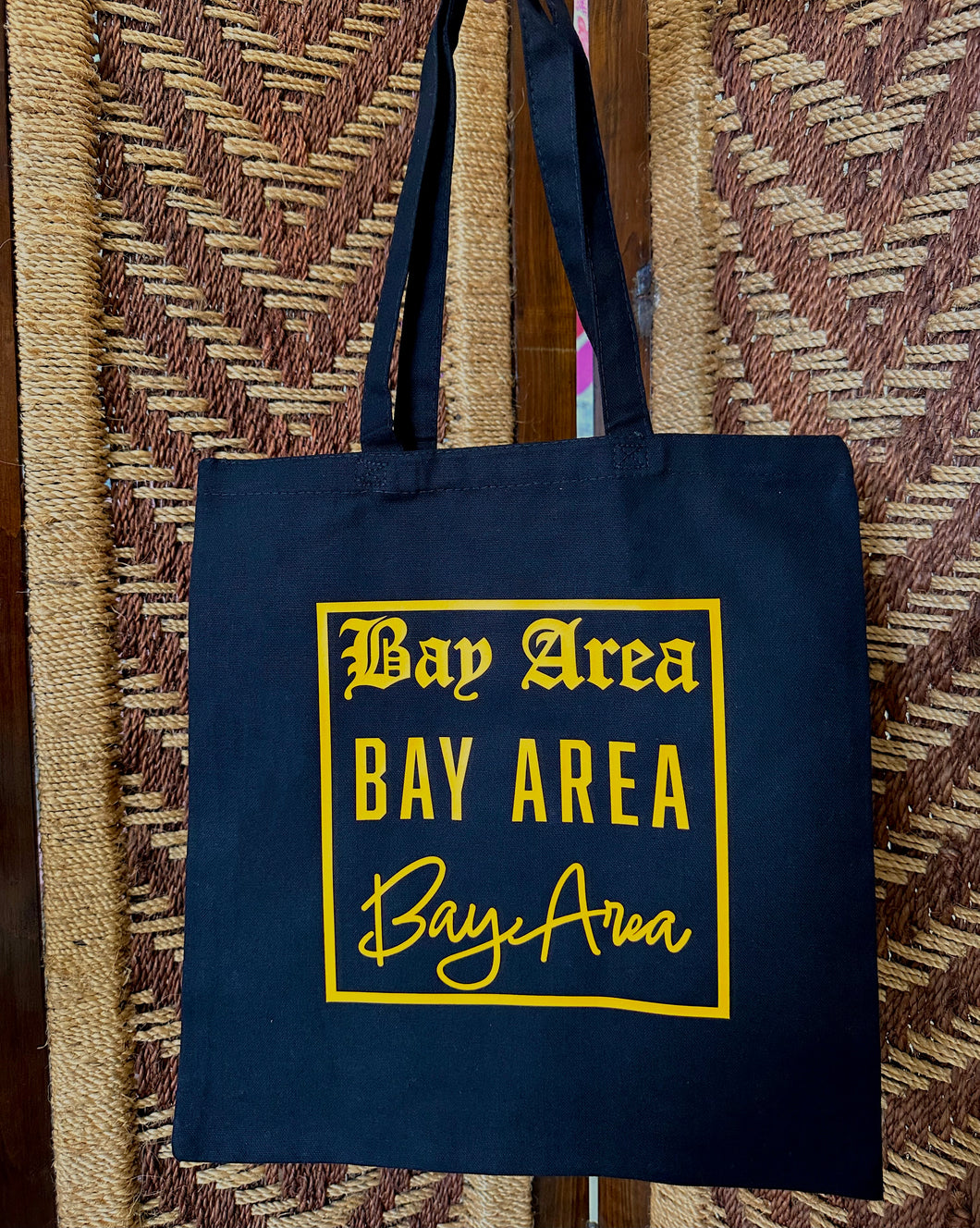 Bay Bay Bay Tote Bag - Black