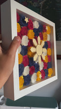 Load and play video in Gallery viewer, Philippines Flag Paper Flower Shadowbox
