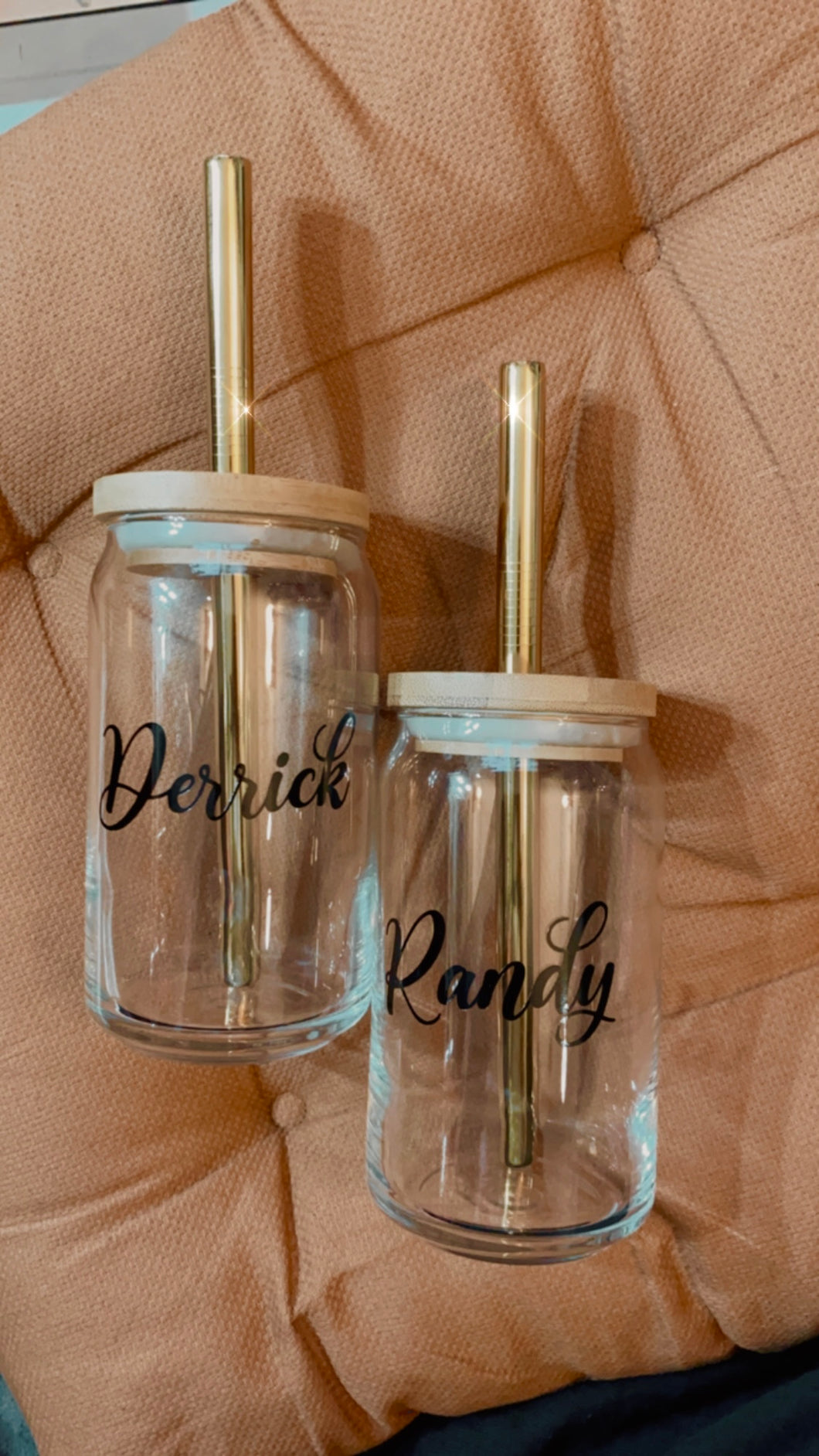 Custom Glass Can 16 oz.