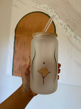 Load image into Gallery viewer, Poppy Frosted Glass Can Set 20oz
