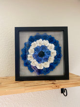 Load image into Gallery viewer, Evil Eye Protection Paper Flower Shadowbox
