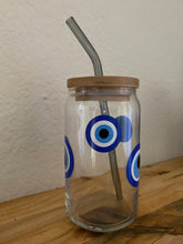 Load image into Gallery viewer, Grey Glass Straw Bent
