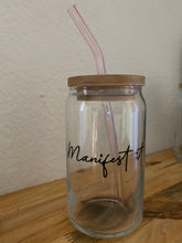 Load image into Gallery viewer, Pink Glass Straw Bent

