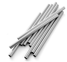 Load image into Gallery viewer, Silver Straw Boba Large Stainless Steel
