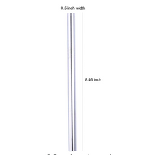 Load image into Gallery viewer, Silver Straw Boba Large Stainless Steel
