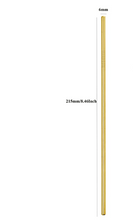 Load image into Gallery viewer, Gold Skinny Stainless Steel Straw
